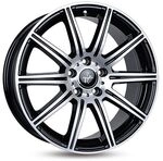 KESKIN WHEELS KT16 DYNAMIC black front polished 8.0Jx18 5x112 ET30