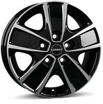 BORBET DESIGN CWG schwarz poliert 6.0Jx16 5x118 ET68