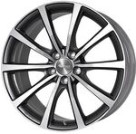 BROCK B32 himalaya grey vollpoliert 7.5Jx18 5x112 ET49