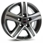 BORBET DESIGN CWD mistral anthrazit poliert 6.0Jx15 5x118 ET68