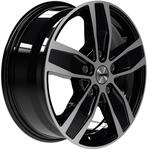 AUTEC TYP Q - QUANTRO 5L schwarz poliert 6.5Jx16 5x114.3 ET44
