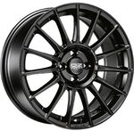 OZ SUPERTURISMO LM schwarzmatt silberne Schrift 8.0Jx18 5x112 ET48