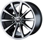 RH GT RAD schwarz voll poliert 8.5Jx19 5x130 ET54