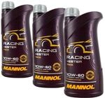 Mannol Racing + Ester 10W-60 3x1 Liter