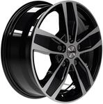 AUTEC TYP Q - QUANTRO 5L schwarz poliert 7.0Jx17 5x114.3 ET37