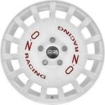 OZ RALLY RACING race white + red lettering 7.0Jx17 4x108 ET40