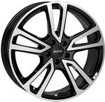 ALUTEC TORMENTA diamantschwarz frontpoliert 8.0Jx18 5x112 ET39