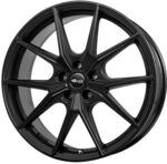BROCK B40 satin schwarz matt 8.0Jx20 5x112 ET41
