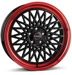 BORBET DESIGN B black rim red 8.5Jx19 5x112 ET45