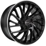 GMP ENIGMA schwarz matt Rand diamantgeschliffen 8.5Jx19 5x112 ET35