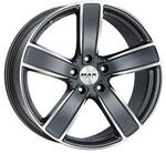 MAK TURISMO-D-FF gun metal mirror face 10.0Jx21 5x112 ET19