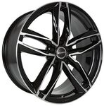GMP ATOM schwarz diamantgeschliffen 8.5Jx19 5x112 ET45