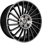 ETABETA VENTI-R schwarzmatt vollpoliert 8.5Jx20 5x108 ET25