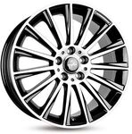KESKIN WHEELS KT18 TURBO black front polished 7.0Jx17 5x112 ET48