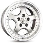 KESKIN WHEELS KT2 CUP silver lip polish 8.5Jx18 5x130 ET52