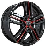 RONAL RONAL R57 MCR jetblack-red spoke 7.5Jx19 5x105 ET40