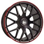 MAM WHEELS MAM GT1 matt black lip red 9.5Jx19 5x112 ET30