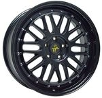 KESKIN WHEELS KT22 RETRO matt black painted 8.5Jx19 5x100 ET30