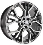 GMP MATISSE matt anthracite diamond 7.0Jx17 4x108 ET45