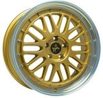 KESKIN WHEELS KT22 RETRO gold lip polished 8.5Jx19 5x112 ET45