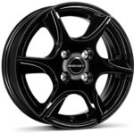 BORBET DESIGN TL schwarz gl&auml;nzend 5.5Jx15 5x100 ET38