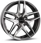 BORBET DESIGN Z mistral anthracite glossy polished 7.5Jx18 5x112 ET43