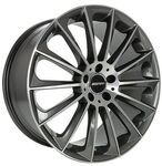 GMP STELLAR anthrazit diamantgeschliffen 7.5Jx17 5x112 ET35
