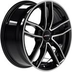 AUTEC TYP MC - MERCADOR schwarz poliert 7.5Jx18 5x112 ET44