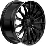 WHEELWORLD-2DRV WH39 black glossy painted with full machined lip 8.5Jx19 5x112 ET35