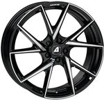 ALUTEC ADX.01 5-LOCH diamantschwarz frontpoliert 7.0Jx17 5x100 ET48