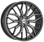 AEZ PORTO DARK gunmetal/front-polished 8.0Jx20 5x112 ET30