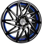 KESKIN WHEELS KT20 FUTURE black painted blue inside 8.5Jx19 5x112 ET45