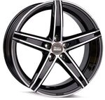 MAM WHEELS MAM OX-18 black front polished 8.5Jx19 5x112 ET30