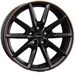 BORBET DESIGN LX18 black matt rim copper 8.0Jx18 5x112 ET48
