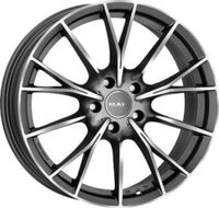 MAK FABRIK gun metal mirror face 8.5Jx19 5x112 ET25