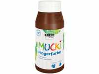 Mucki Fingerfarbe, 750 ml - braun