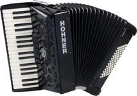 Hohner Akkordeon Amica Forte III 72 Silent Key, Schwarz
