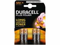 Duracell Plus Power Micro (AAA) Batterie Alkali-Mangan LR03 1.5V 4 Stk.