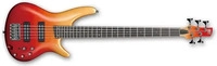 Ibanez SR 5-saitiger E-Bass Pearl White