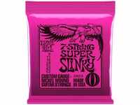 Ernie Ball E-Gitarre Saitensatz 7-String Super Slinky .009-.052