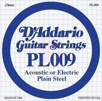 Daddario PL009 Einzelsaite 009 (E1) f&uuml;r Akustik od. Elektrik Gitarre
