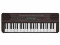 Yamaha PSR-E360DW Digital Keyboard Dunkler Nussbaum (Dark Walnut)
