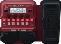 Zoom B1X Four Bass Multi-Effekt Prozessor mit Expression Pedal