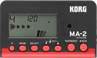 KORG Metronom MA-2 digital schwarz/rot