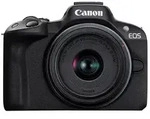 Canon EOS R50 Schwarz + RF-S 18-45 IS STM