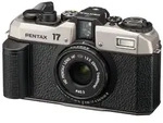 Pentax 17 analoge Kleinbildkamera dark silver