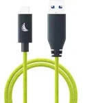 Angelbird USB-A auf USB-C Solid Flex Kabel USB 3.2 10GB/s 32cm lime