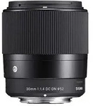 Sigma Contemporary AF 30mm F1.4 DC DN schwarz f&uuml;r MFT - inkl. 6 Jahre Garantie
