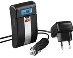 Hama Universal-Ladeger&auml;t Delta Ovum LCD f&uuml;r Li-Ionen-Akkus, NiMH-Akkus & USB-Ger...