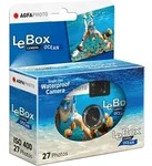 AgfaPhoto LeBox Ocean 400 27 Aufnahmen wasserfest bis auf 3m, Einwegkamera